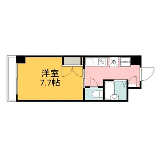 シャルムロード【315号室】の間取り