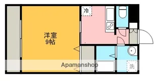 マサモトマンションⅡ【101号室】の間取り