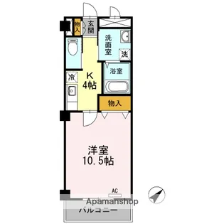 カーサ・ステラ【303号室】の間取り