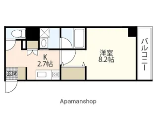 NOBBY SIESTA【6階】の間取り