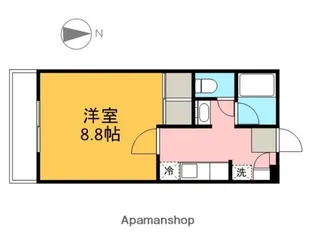 AVILLION【202号室】の間取り