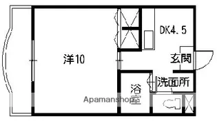 TN布袋【211号室】の間取り