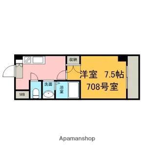 東広島SEA PLACE【7階】の間取り