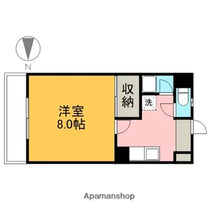 シティハウス宮ノ前【308号室】の間取り