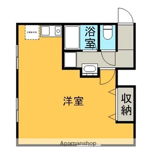 土岡ビル【201号室】の間取り