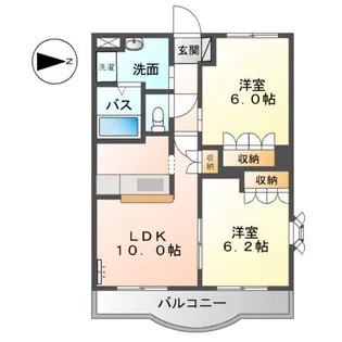 BELLEFAMILLE【3階】の間取り