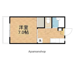 セフィラ21 B棟【205号室】の間取り