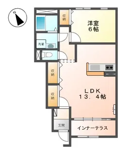 ルミナス【1階】の間取り
