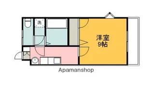 レインボーハウスⅡ【102号室】の間取り