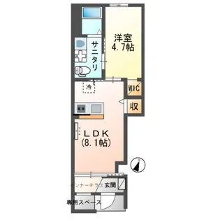 ファイン ヴィラⅦ【1階】の間取り
