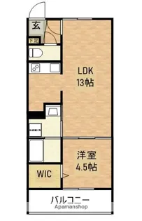 グレイスコート【303号室】の間取り