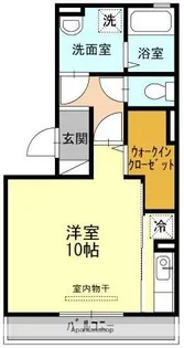 カーサ・S・ドマーニ【1階】の間取り