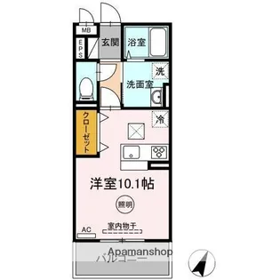 グラン シャルールK【3階】の間取り