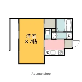 トルーカ【105号室】の間取り