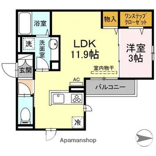 ジオ グランデ【2階】の間取り