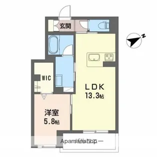 GRAND GREIGE【2階】の間取り