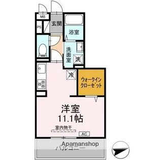 メゾングランレーヴ A棟【3階】の間取り