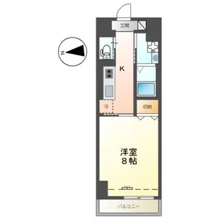 中央地所西条駅前ビル(【7階】の間取り