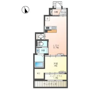 パーチェ(【1階】の間取り