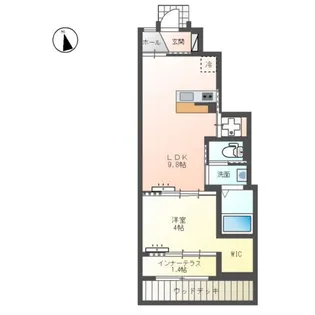 パーチェ(【1階】の間取り