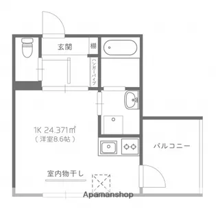 (仮称)reve西条岡町【1階】の間取り