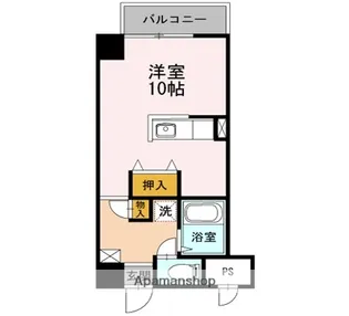 メセナ西条【3階】の間取り