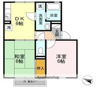 セジュールSTR【1階】の間取り