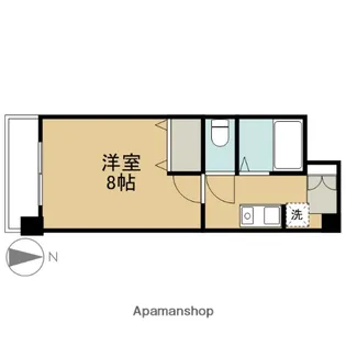 メゾンドプレセア【412号室】の間取り