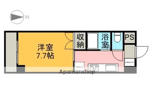 中央ロイヤルマンション【409号室】の間取り