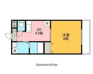 アンビシャス【303号室】の間取り