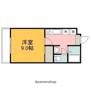 ラポールⅡ【303号室】の間取り