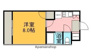 アヴェニール近信【201号室】の間取り