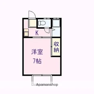 パークハウスB棟【1階】の間取り