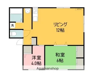 メゾンコローニュ【102号室】の間取り