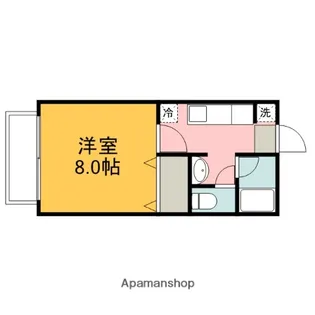 ロードハウスC【102号室】の間取り