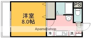 パルコープⅡ【305号室】の間取り