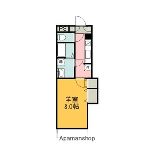 アヴェニールⅡ【303号室】の間取り