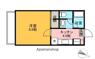 AVILLION【302号室】の間取り