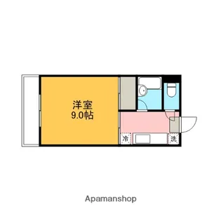 広島県東広島市西条町田口【アパート】の間取り