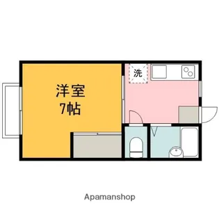 サンヒルズK1【103号室】の間取り