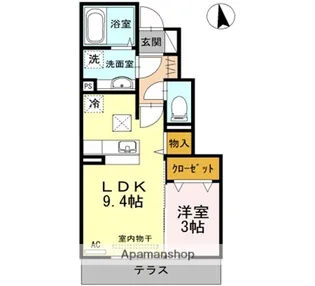 アクシア・プルミエールⅠ【1階】の間取り