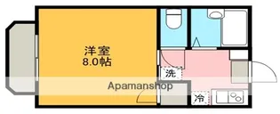 ルネッサンスA【16号室】の間取り