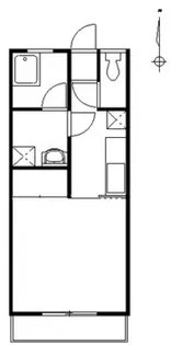 シャレオ2F【C202号室】の間取り