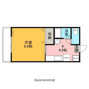 キャンパス【4階】の間取り