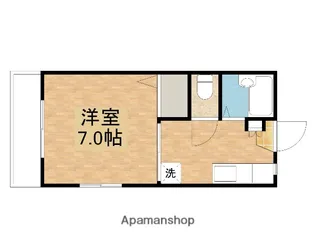 セフィラ21 A棟【201号室】の間取り