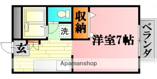 サンライフ土肥A【2階】の間取り