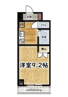 ヴェルドミール【109号室】の間取り