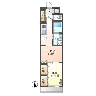 ファイン ヴィラⅨ【3階】の間取り