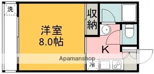 アビリオ西条中央【110号室】の間取り