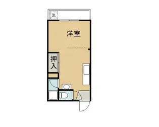 タウンハウスA棟【108号室】の間取り